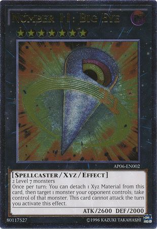 Number 11: Big Eye [AP06-EN002] Ultimate Rare Yu-Gi-Oh!