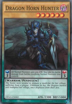 Dragon Horn Hunter [DEM3-EN002] Common Yu-Gi-Oh!