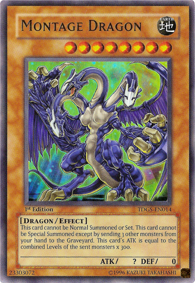 Montage Dragon [TDGS-EN014] Ultra Rare Yu-Gi-Oh!