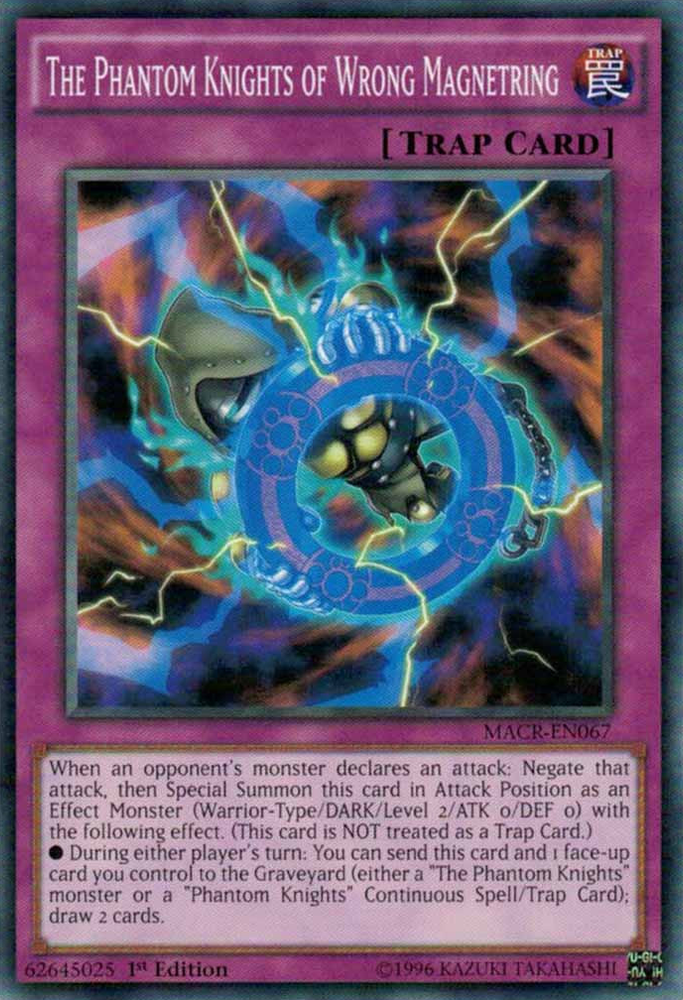 The Phantom Knights of Wrong Magnetring [MACR-EN067] Common Yu-Gi-Oh!