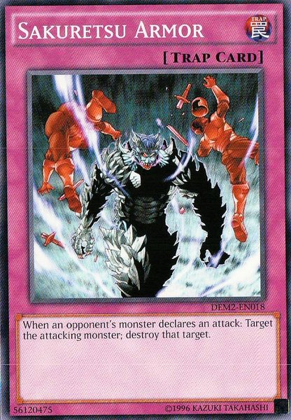 Sakuretsu Armor [DEM2-EN018] Common Yu-Gi-Oh!