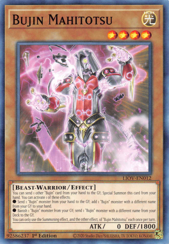 Bujin Mahitotsu [LIOV-EN012] Common Yu-Gi-Oh!