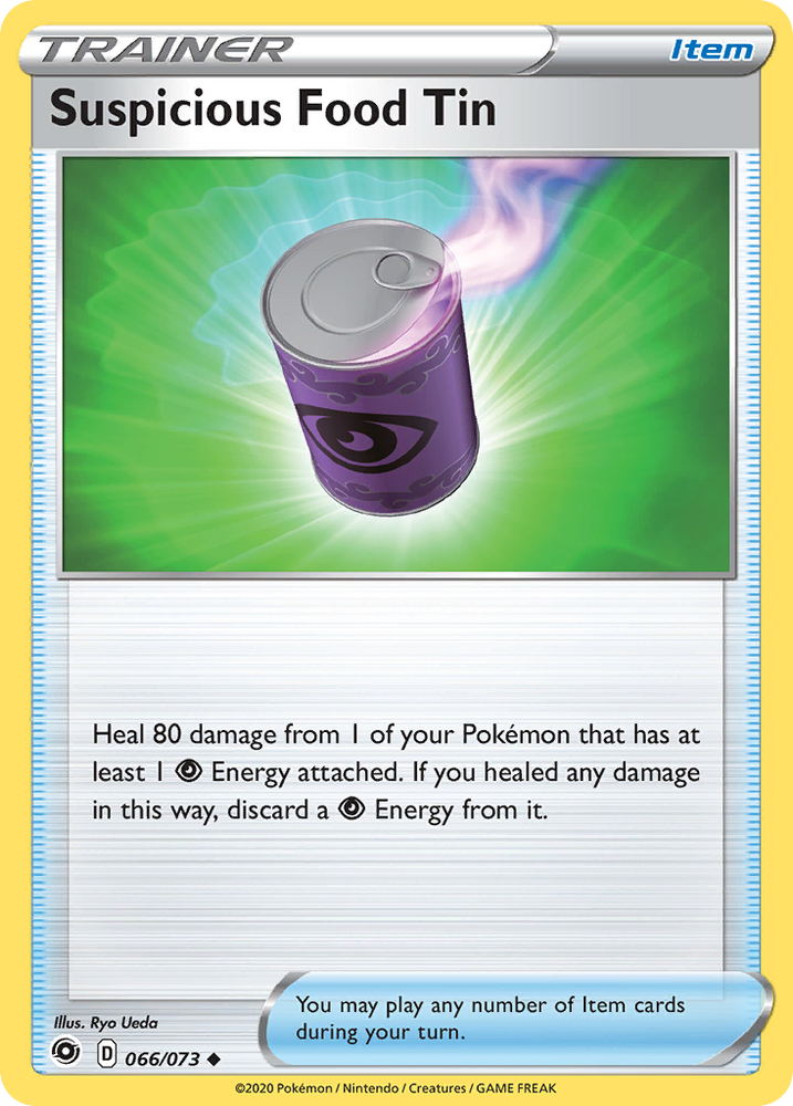 Suspicious Food Tin (066/073) [Sword & Shield: Champion's Path] Pokémon