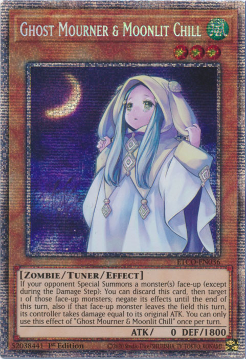 Ghost Mourner & Moonlit Chill [ETCO-EN036] Starlight Rare Yu-Gi-Oh!