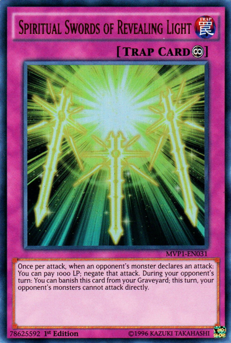 Spiritual Swords of Revealing Light [MVP1-EN031] Ultra Rare Yu-Gi-Oh!