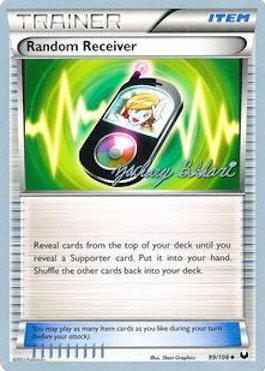 Random Receiver (99/108) (CMT - Zachary Bokhari) [World Championships 2012] Pokémon