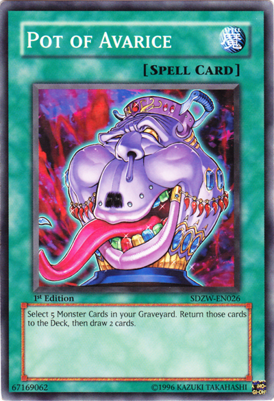 Pot of Avarice [SDZW-EN026] Common Yu-Gi-Oh!