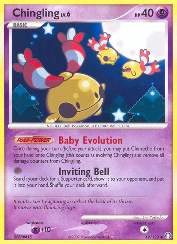 Chingling (42/123) [Diamond & Pearl: Mysterious Treasures] Pokémon