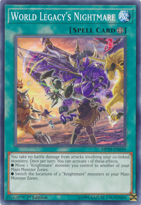 World Legacy's Nightmare [MP19-EN039] Common Yu-Gi-Oh!