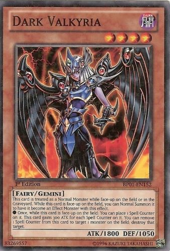Dark Valkyria [BP01-EN152] Starfoil Rare Yu-Gi-Oh!