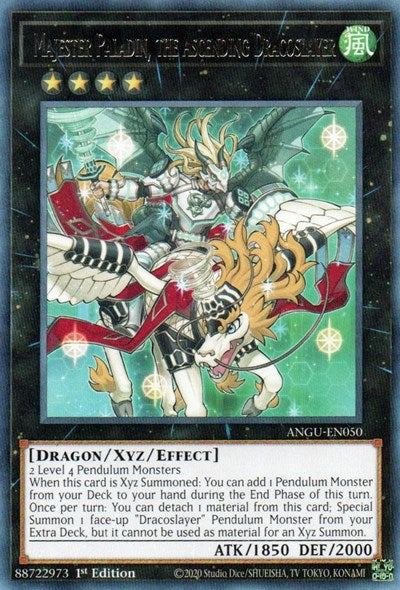 Majester Paladin, the Ascending Dracoslayer (Rare) [ANGU-EN050] Rare Yu-Gi-Oh!