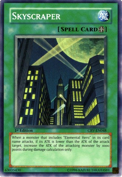 Skyscraper [CRV-EN048] Super Rare Yu-Gi-Oh!