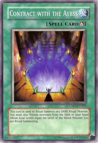 Contract with the Abyss [CP03-EN019] Common Yu-Gi-Oh!