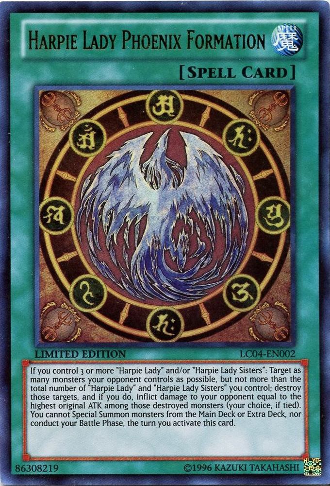 Harpie Lady Phoenix Formation [LC04-EN002] Ultra Rare Yu-Gi-Oh!