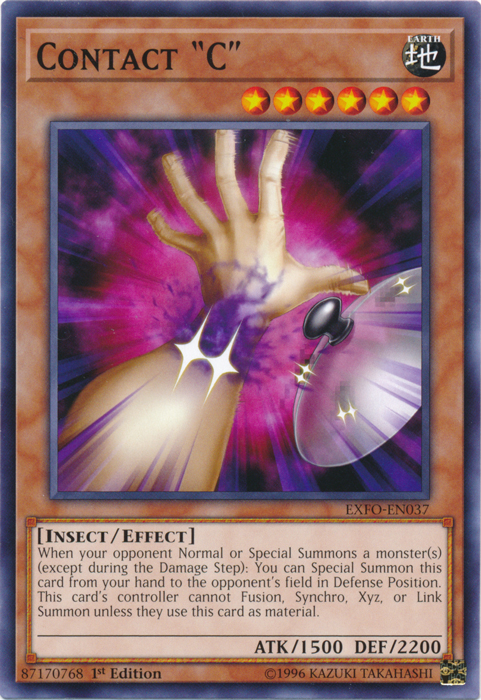 Contact "C" [EXFO-EN037] Common Yu-Gi-Oh!