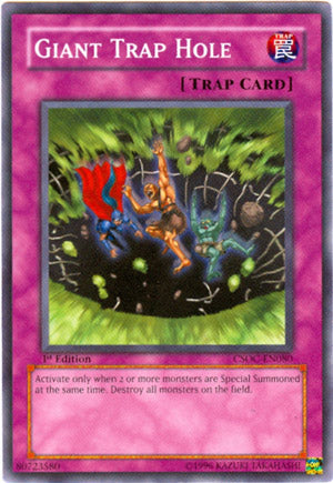 Giant Trap Hole [CSOC-EN080] Common Yu-Gi-Oh!