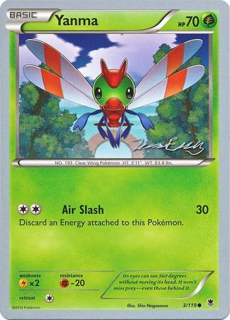 Yanma (3/119) (Bebe - Jesper Eriksen) [World Championships 2016] Pokémon