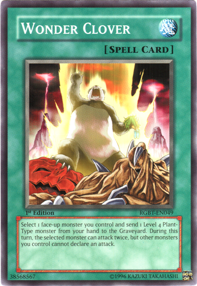 Wonder Clover [RGBT-EN049] Common Yu-Gi-Oh!