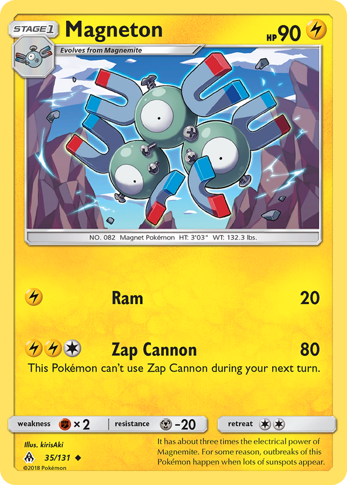 Magneton (35/131) [Sun & Moon: Forbidden Light] Pokémon