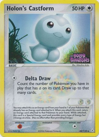 Holon's Castform (44/110) (Stamped) [EX: Holon Phantoms] Pokémon