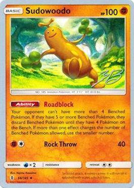 Sudowoodo (66/145) (Ice Path FTW - Zachary Bokhari) [World Championships 2017] Pokémon