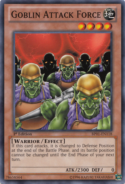 Goblin Attack Force [BP01-EN118] Common Yu-Gi-Oh!