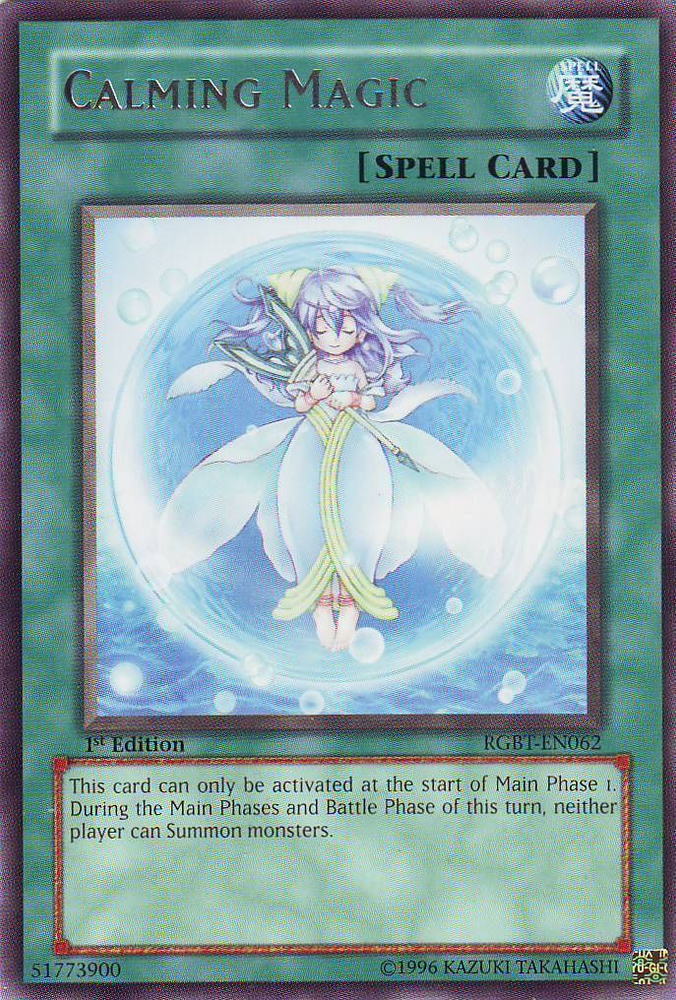 Calming Magic [RGBT-EN062] Rare Yu-Gi-Oh!