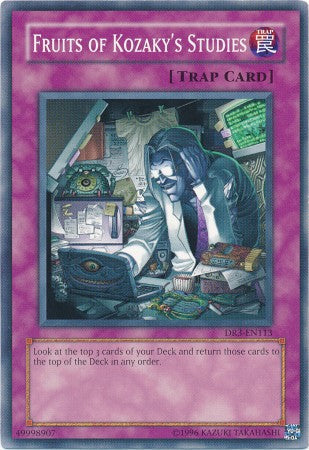 Fruits of Kozaky's Studies [DR3-EN113] Common Yu-Gi-Oh!