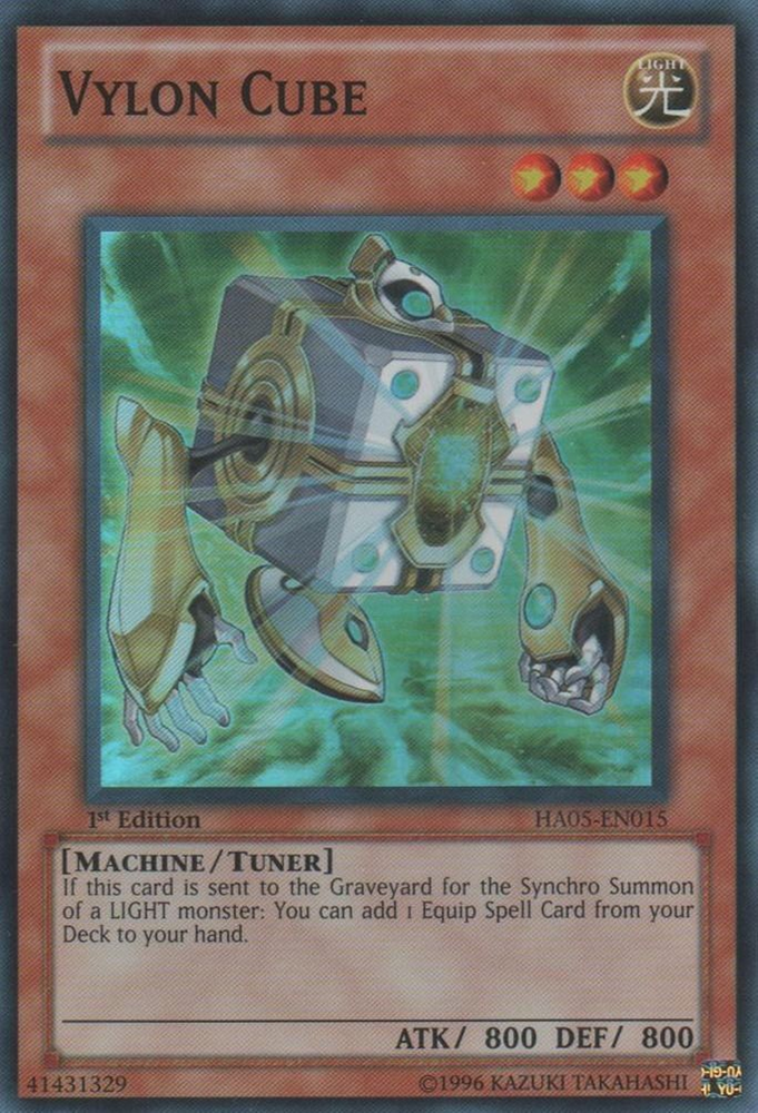 Vylon Cube [HA05-EN015] Super Rare Yu-Gi-Oh!
