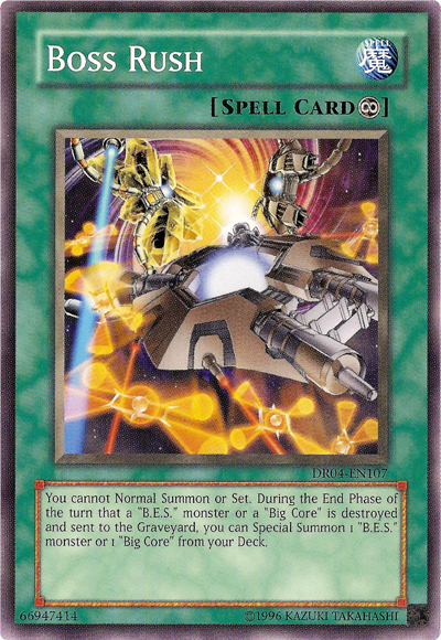 Boss Rush [DR04-EN107] Common Yu-Gi-Oh!