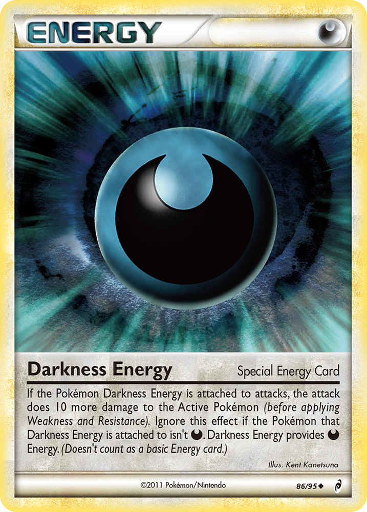 Darkness Energy (86/95) [HeartGold & SoulSilver: Call of Legends] Pokémon