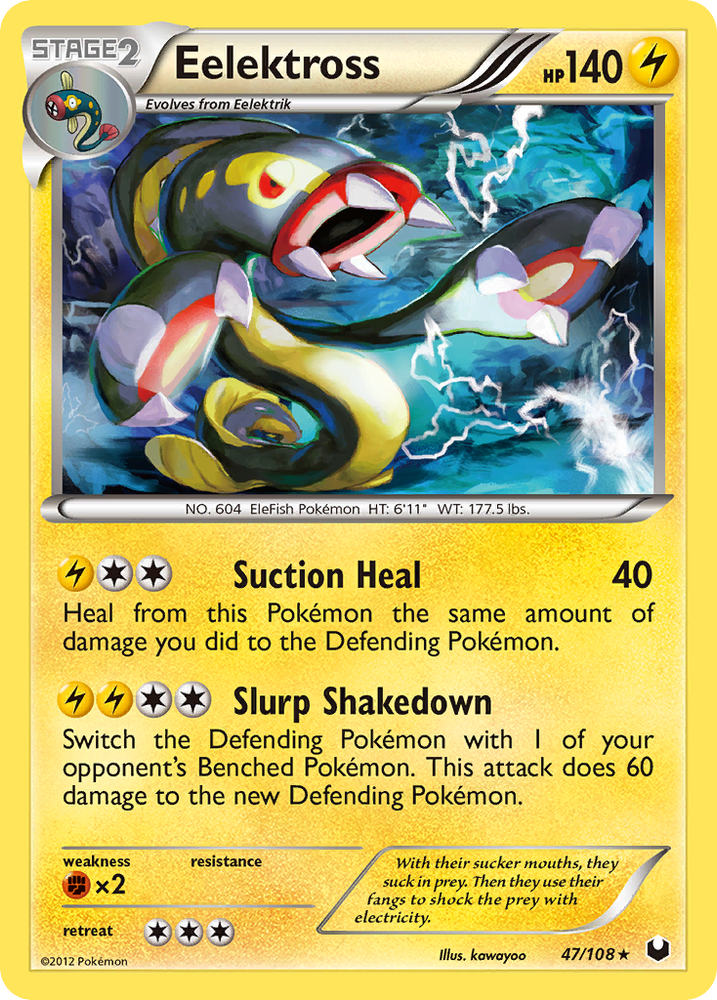 Eelektross (47/108) [Black & White: Dark Explorers] Pokémon