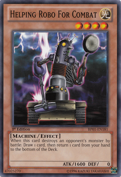 Helping Robo for Combat [BP01-EN181] Common Yu-Gi-Oh!
