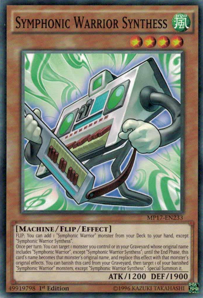 Symphonic Warrior Synthess [MP17-EN233] Common Yu-Gi-Oh!