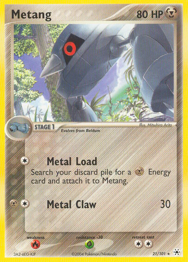 Metang (21/101) [EX: Hidden Legends] Pokémon