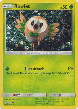 Rowlet (SM01) (General Mills Promo) [Sun & Moon: Black Star Promos] Pokémon