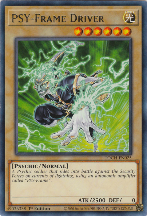 PSY-Frame Driver [TOCH-EN025] Rare Yu-Gi-Oh!