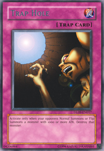 Trap Hole (Silver) [DL09-EN017] Rare Yu-Gi-Oh!