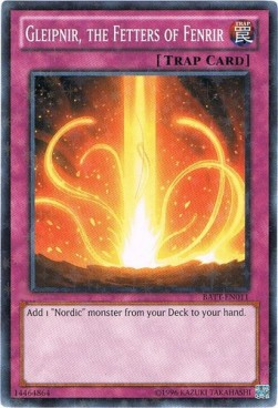 Gleipnir, the Fetters of Fenrir [BATT-EN011] Starfoil Rare Yu-Gi-Oh!