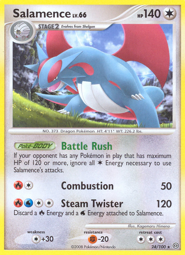 Salamence (24/100) [Diamond & Pearl: Stormfront] Pokémon