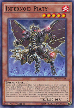 Infernoid Piaty [SECE-EN016] Common - Yugioh Cards For Your TCG Needs!