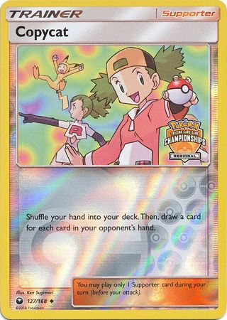 Copycat (127/168) (Regional Championship Promo) [Sun & Moon: Celestial Storm] Pokémon