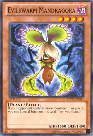 Evilswarm Mandragora [BPW2-EN051] Common Yu-Gi-Oh!