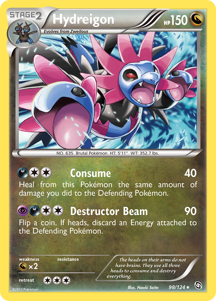 Hydreigon (98/124) [Black & White: Dragons Exalted] Pokémon