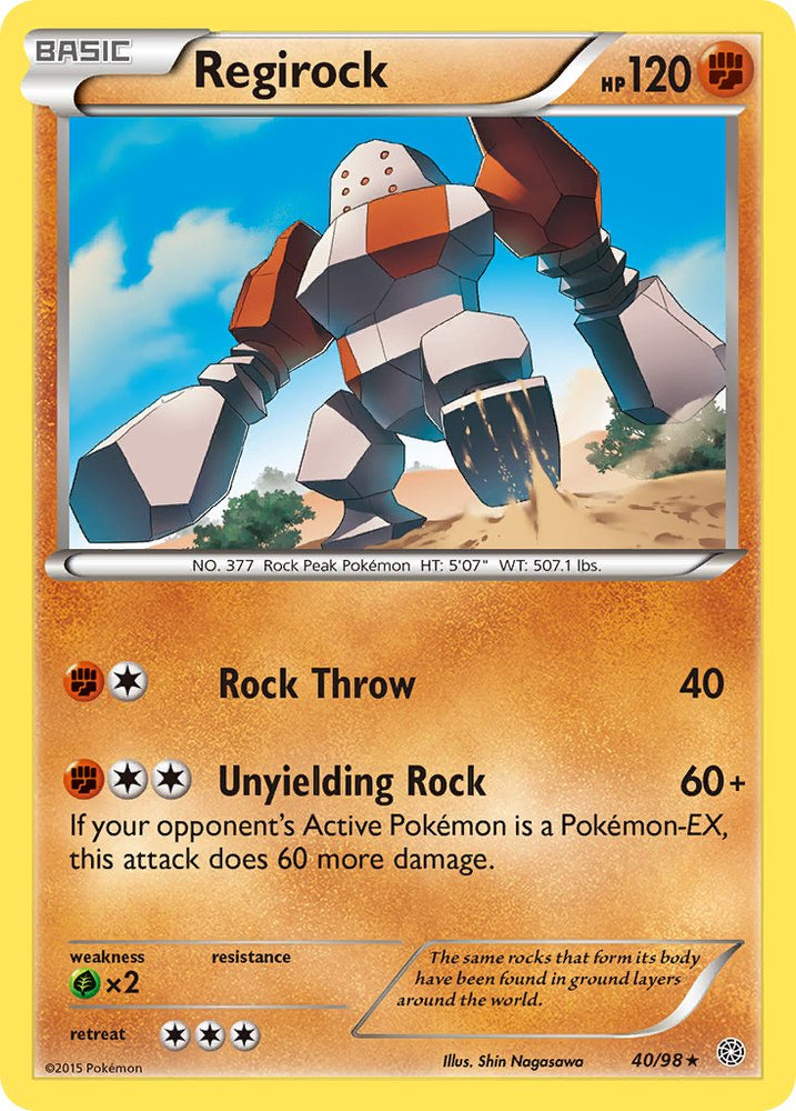 Regirock (40/98) (Theme Deck Exclusive) [XY: Ancient Origins] Pokémon