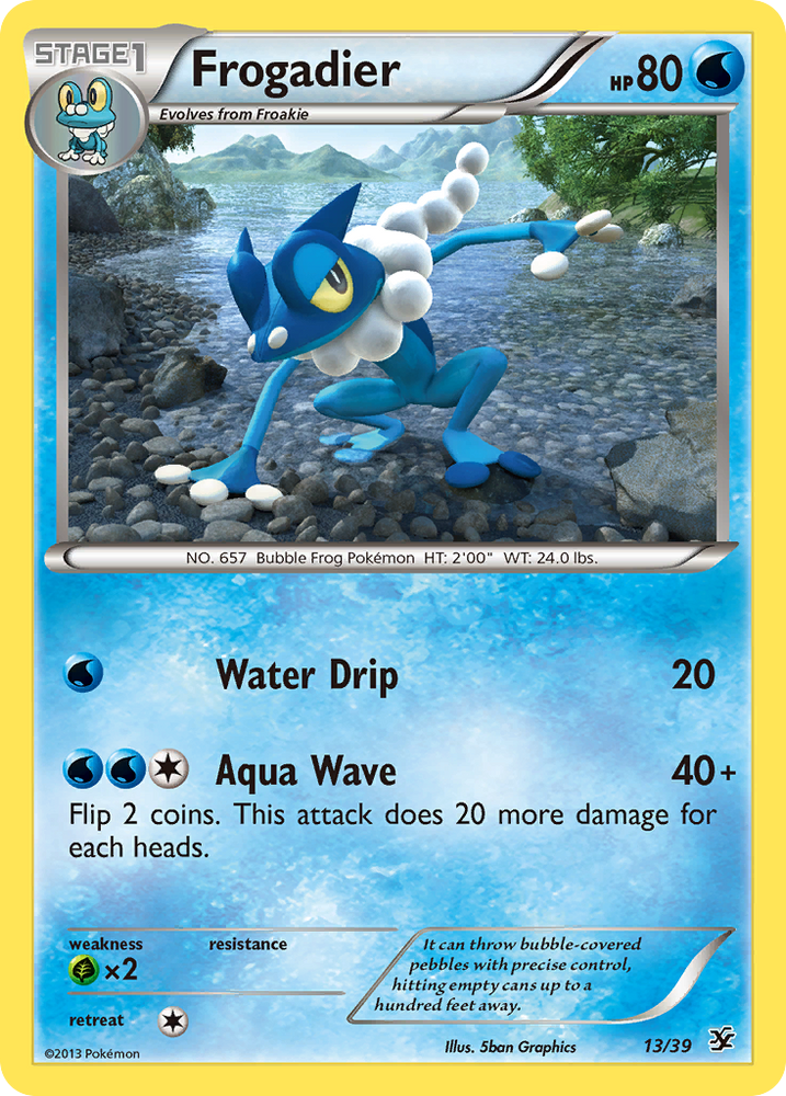 Frogadier (13/39) [XY: Kalos Starter Set] Pokémon