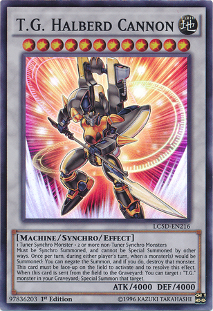 T.G. Halberd Cannon [LC5D-EN216] Super Rare Yu-Gi-Oh!