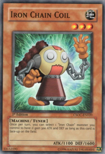 Iron Chain Coil [CSOC-EN020] Common Yu-Gi-Oh!