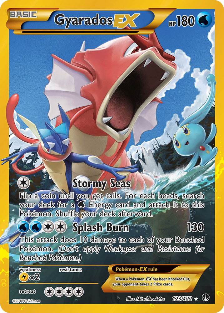 Gyarados EX (123/122) [XY: BREAKpoint] Pokémon