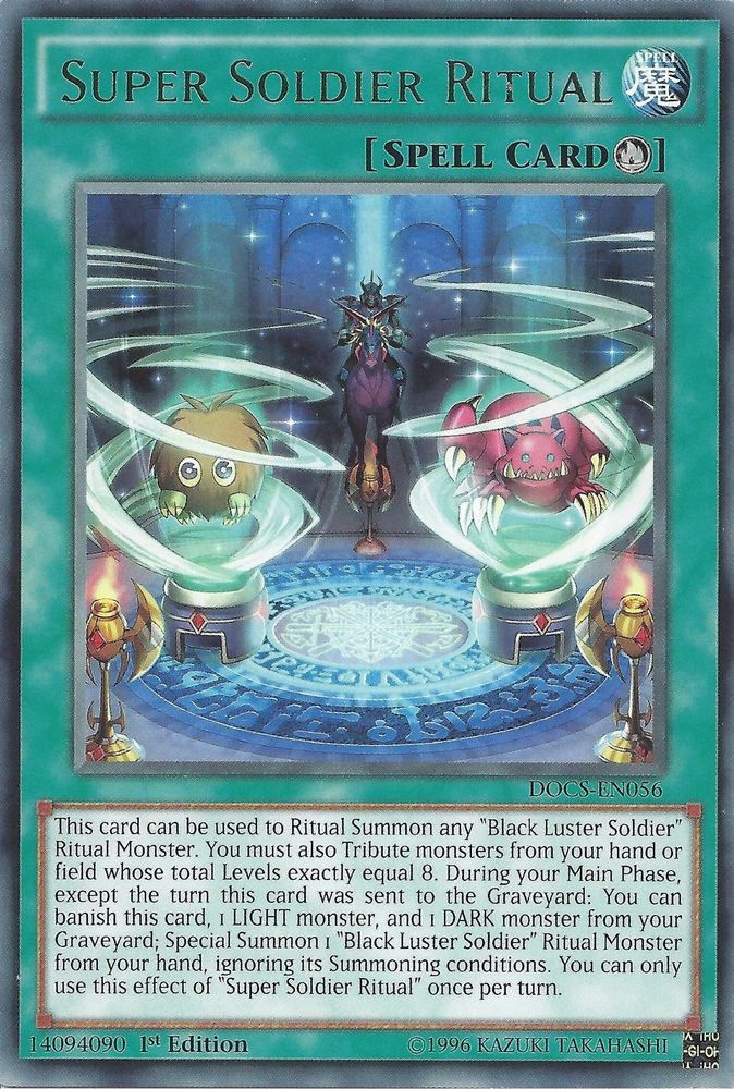 Super Soldier Ritual [DOCS-EN056] Rare Yu-Gi-Oh!